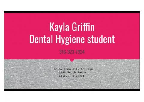 Student hygienist!